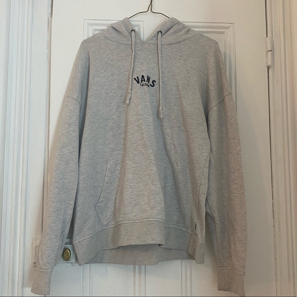Vans grey hoodie